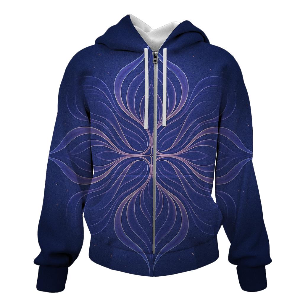 Breathline Aurora Mandala premium hoodies