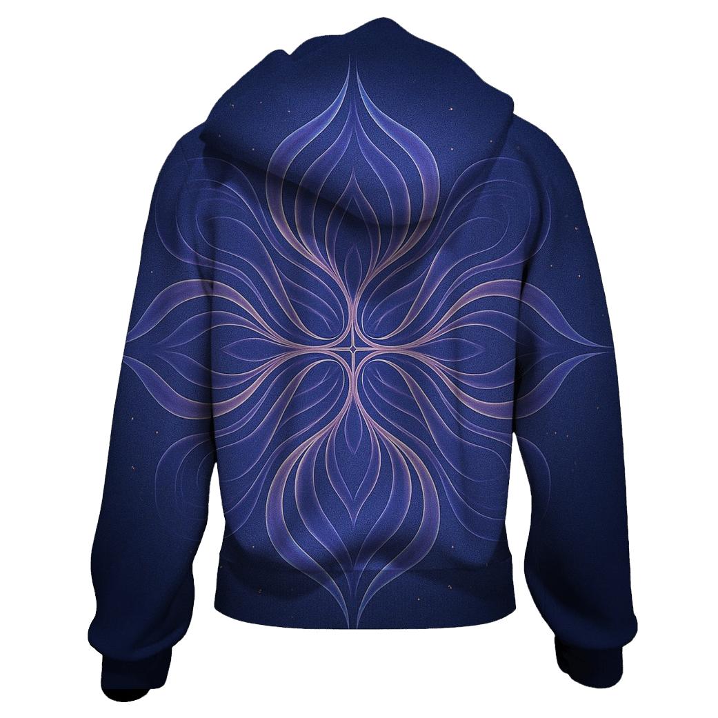 Breathline Aurora Mandala premium hoodies