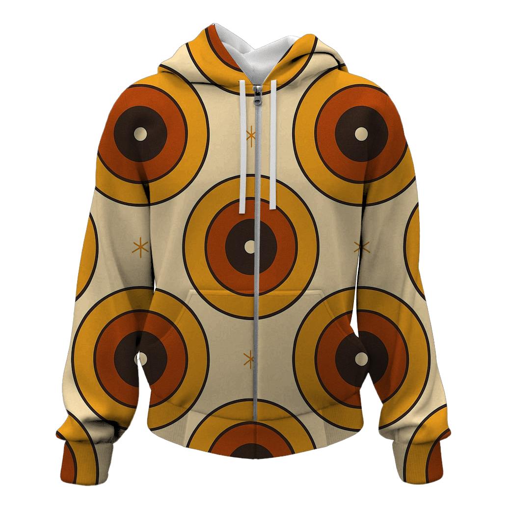 Groovy Record Label Rings hoodie styles