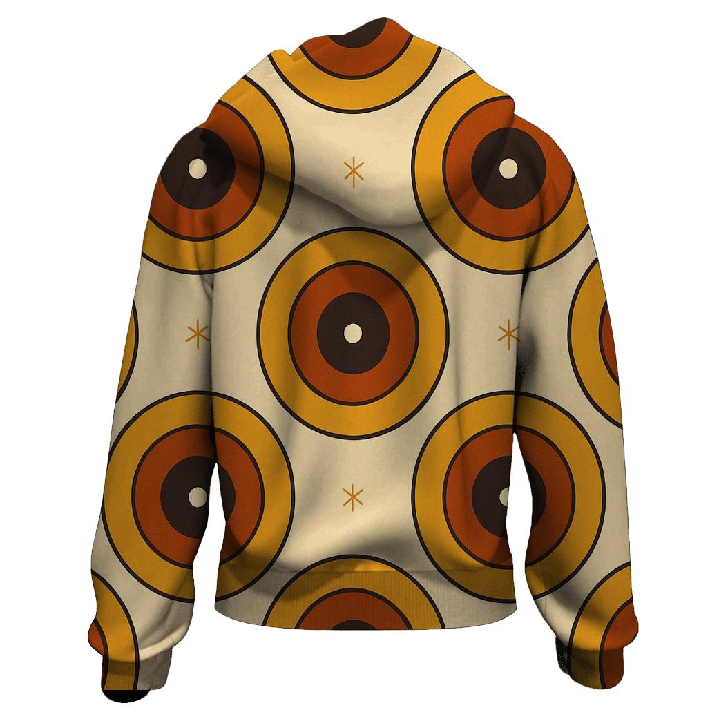 Groovy Record Label Rings hoodie styles