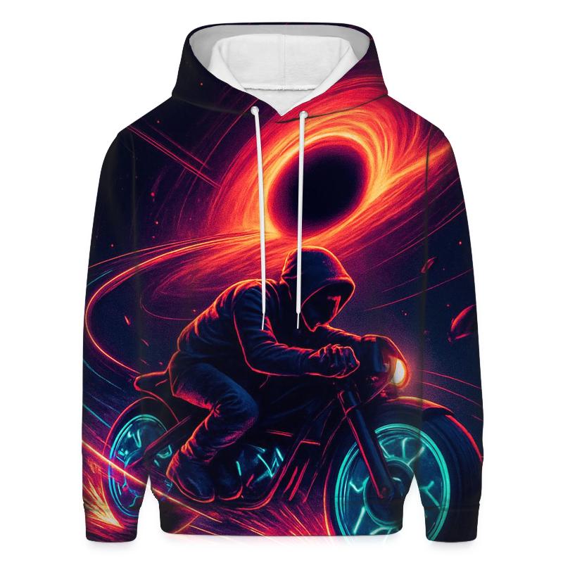 Black Hole Street Racer graphic hoodies
