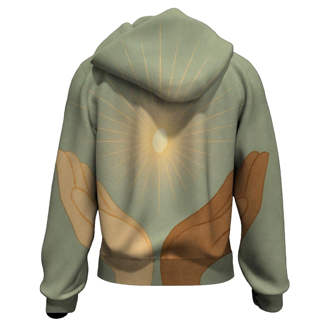 Open Hands Seed Of Light pullover hoodies