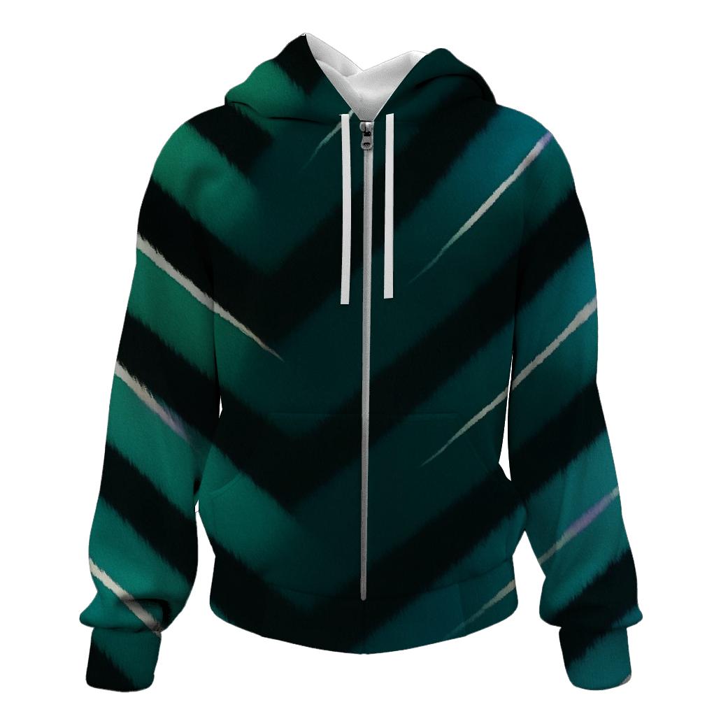 Aurora Arashi Diagonal Pole Wrap Bands embroidered hoodies