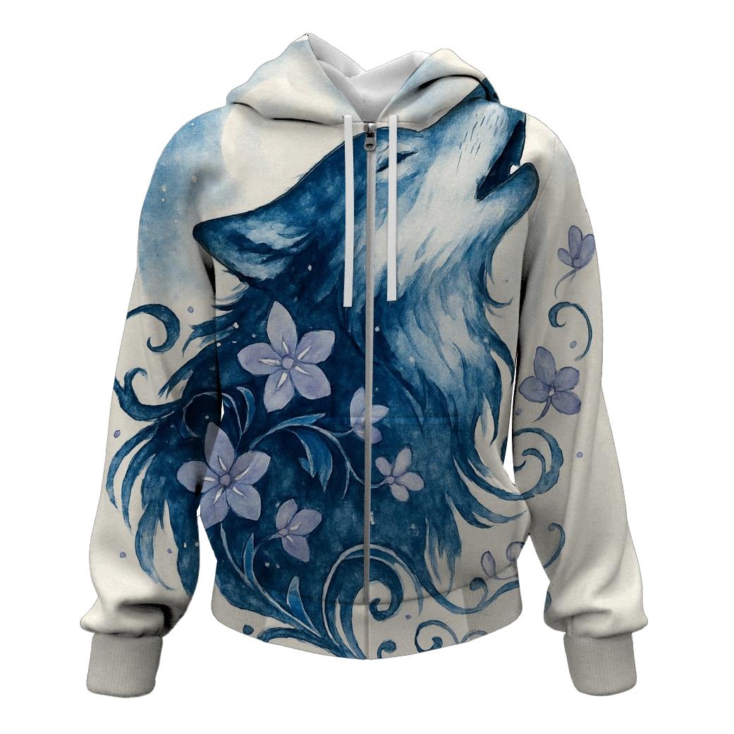 Lunar Ink Garden Howler pullover hoodies