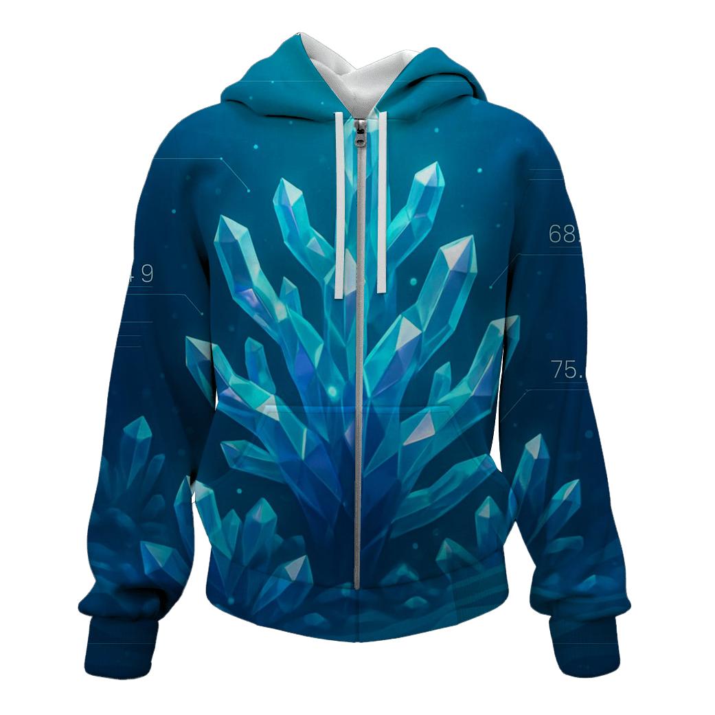 Crystal Reef Data Bloom hoodie trends