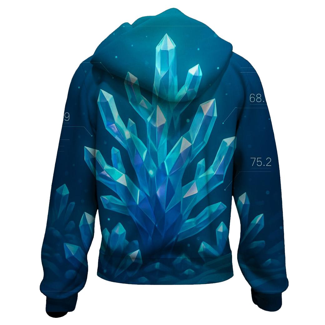 Crystal Reef Data Bloom hoodie trends