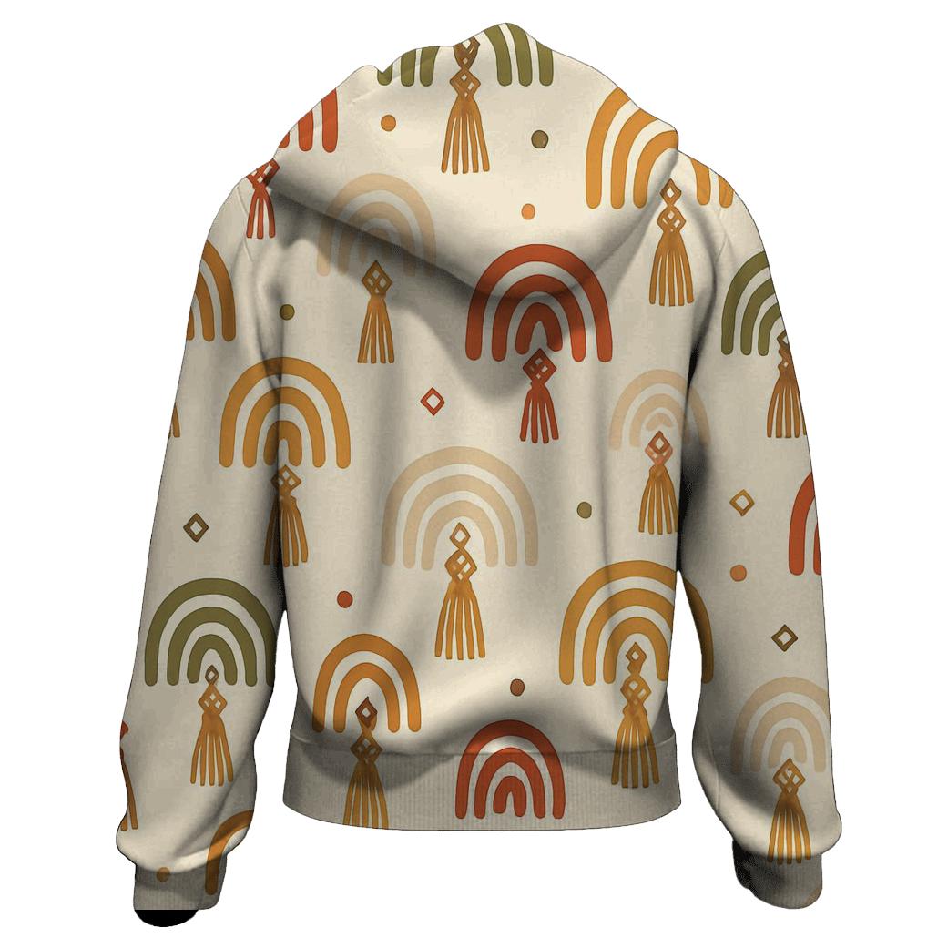 Bohemian Macrame Arches hoodies fashion