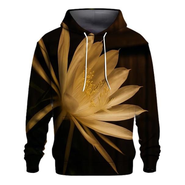 Night Blooming Cereus Opening Under Porch Light hoodie designs