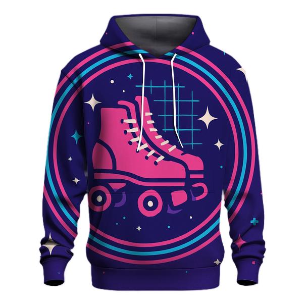 Neon Roller Rink Constellation pullover hoodies