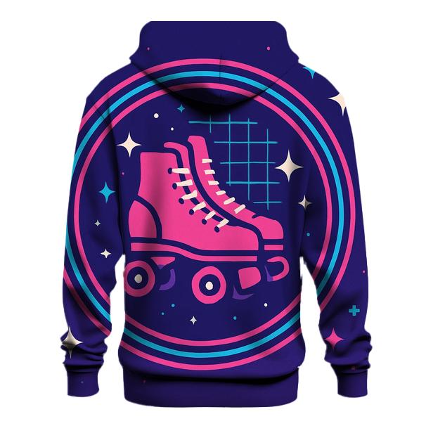 Neon Roller Rink Constellation pullover hoodies