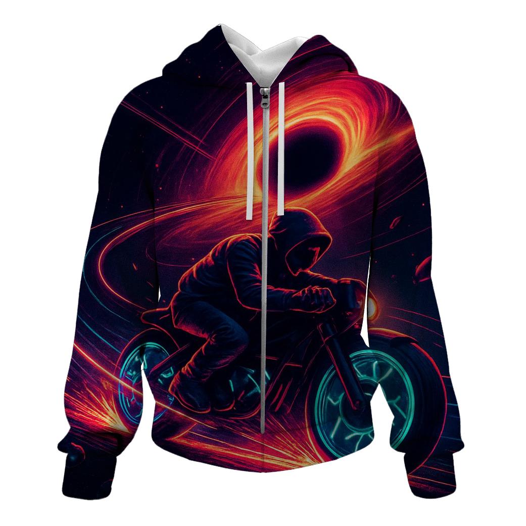 Black Hole Street Racer graphic hoodies