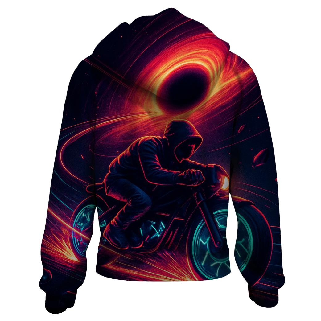 Black Hole Street Racer graphic hoodies