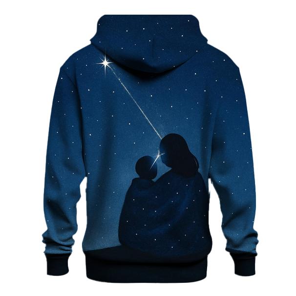 Her Quiet North Star embroidered hoodies