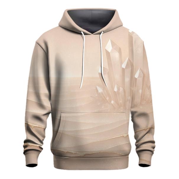 Champagne Crystal Tides embroidered hoodies