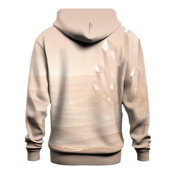 Champagne Crystal Tides embroidered hoodies