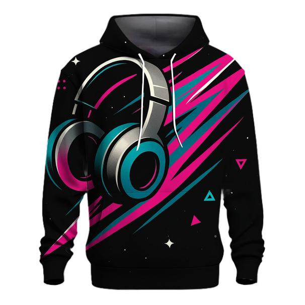 Chrome Comet Headphones custom hoodies