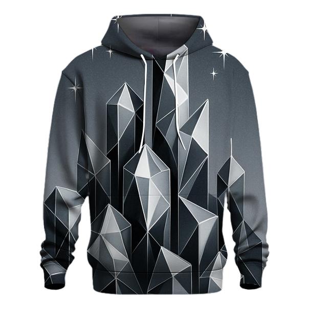 Charcoal Facet Skyline heavyweight hoodies
