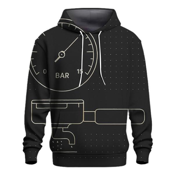 Espresso Gauge Diagram hoodies fashion