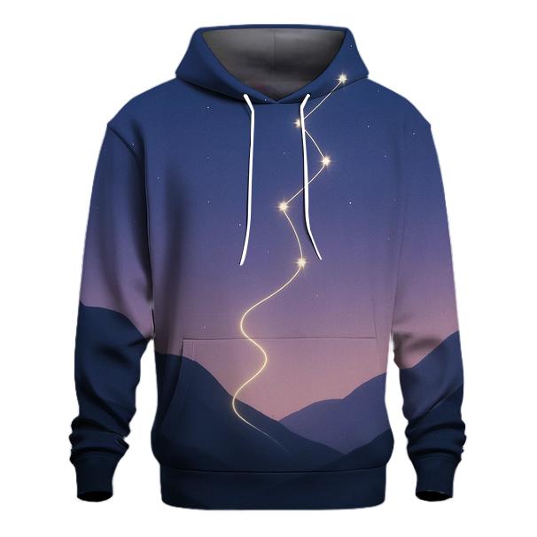 Mountain Path Constellation Thread lightweight hoodies