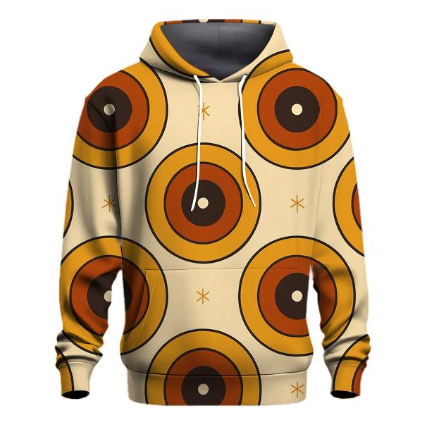 Groovy Record Label Rings pullover hoodies
