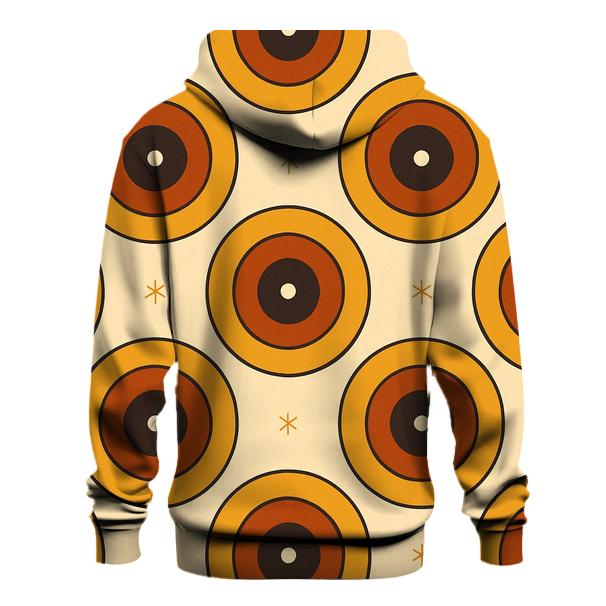 Groovy Record Label Rings pullover hoodies