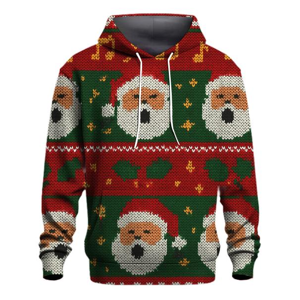Carol Choir Santa Sweater Bands Design graphic hoodies