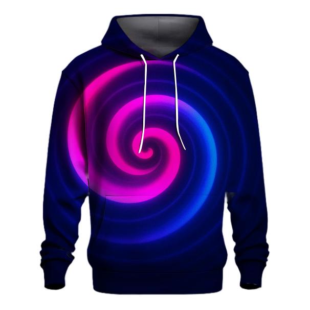 Electric Nebula Ripple printed hoodies