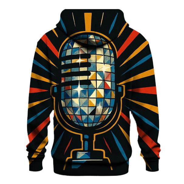 Disco Prism Microphone hoodie trends
