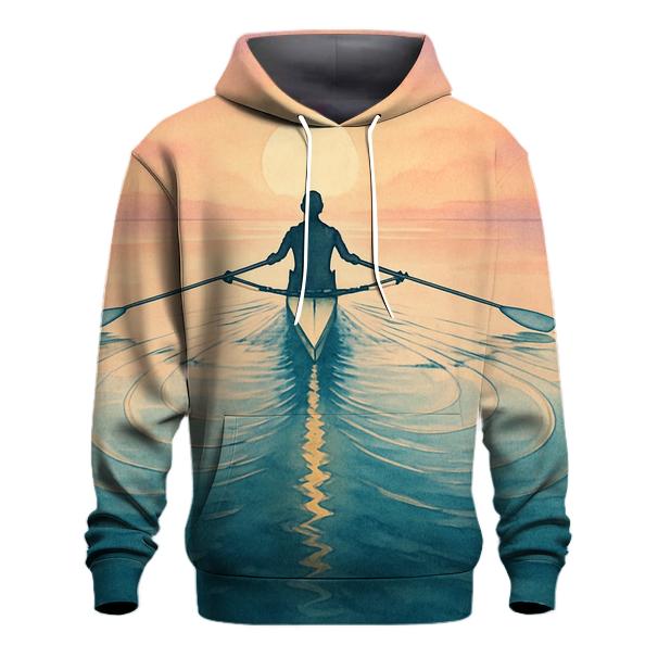 Coastal Rowing Sunrise Rhythm hoodies fashion