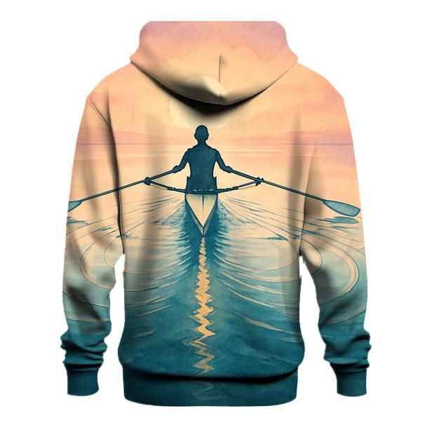 Coastal Rowing Sunrise Rhythm hoodies fashion