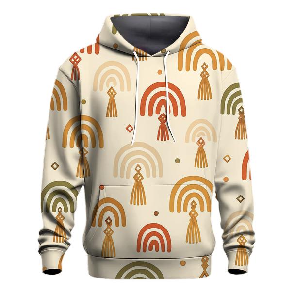 Bohemian Macrame Arches premium hoodies