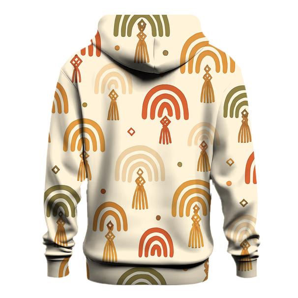 Bohemian Macrame Arches premium hoodies