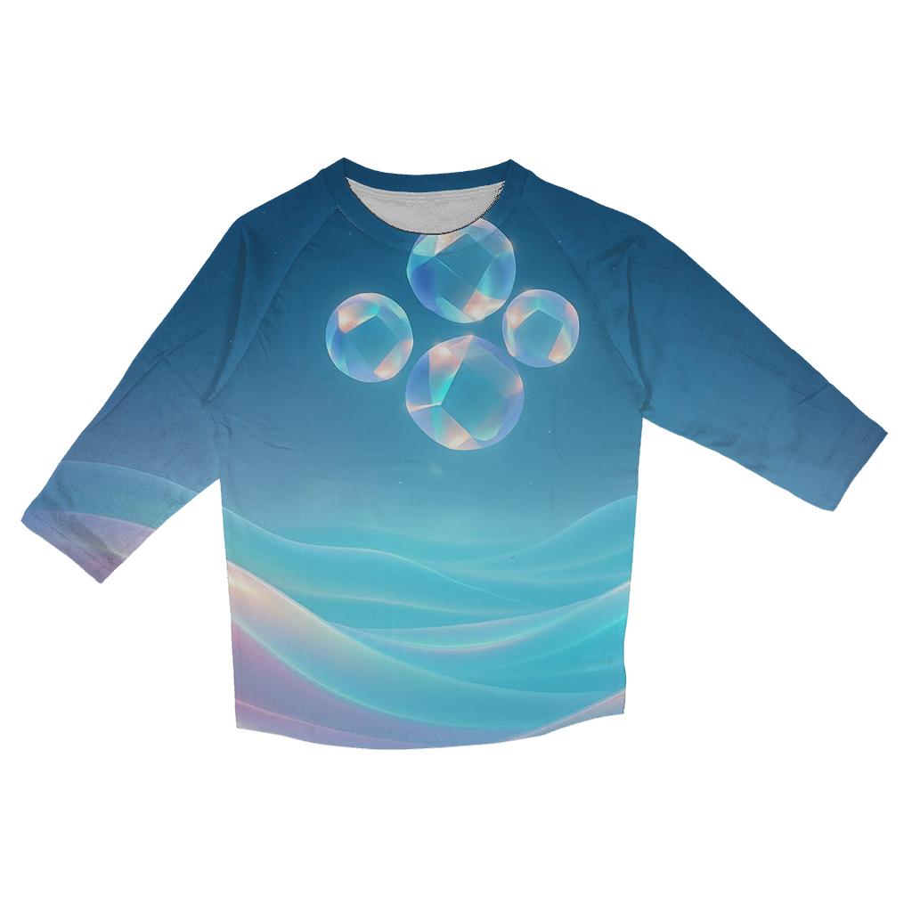 Aurora Glass Dune Reverie personalized 3/4 sleeve tees