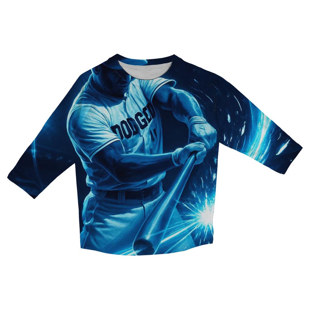 Electric Baseline Afterburner trendy 3/4 sleeve tops