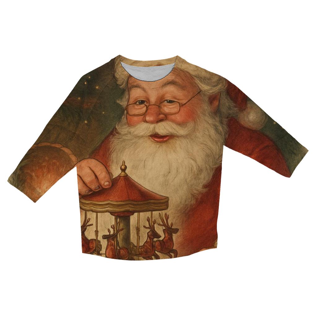 Storybook Workshop Carousel casual three quarter sleeve shirts