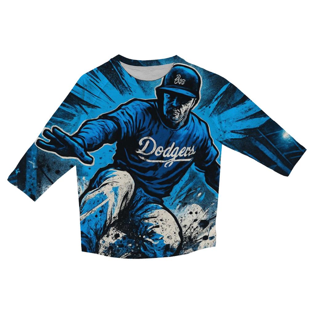 Graffiti Jetstream Slide trendy 3/4 sleeve tops