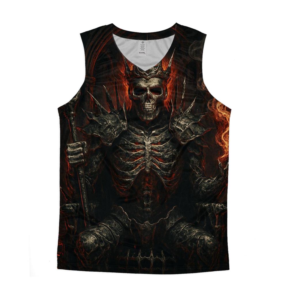 Throne Of The Molten Bone Monarch cotton sleeveless tops