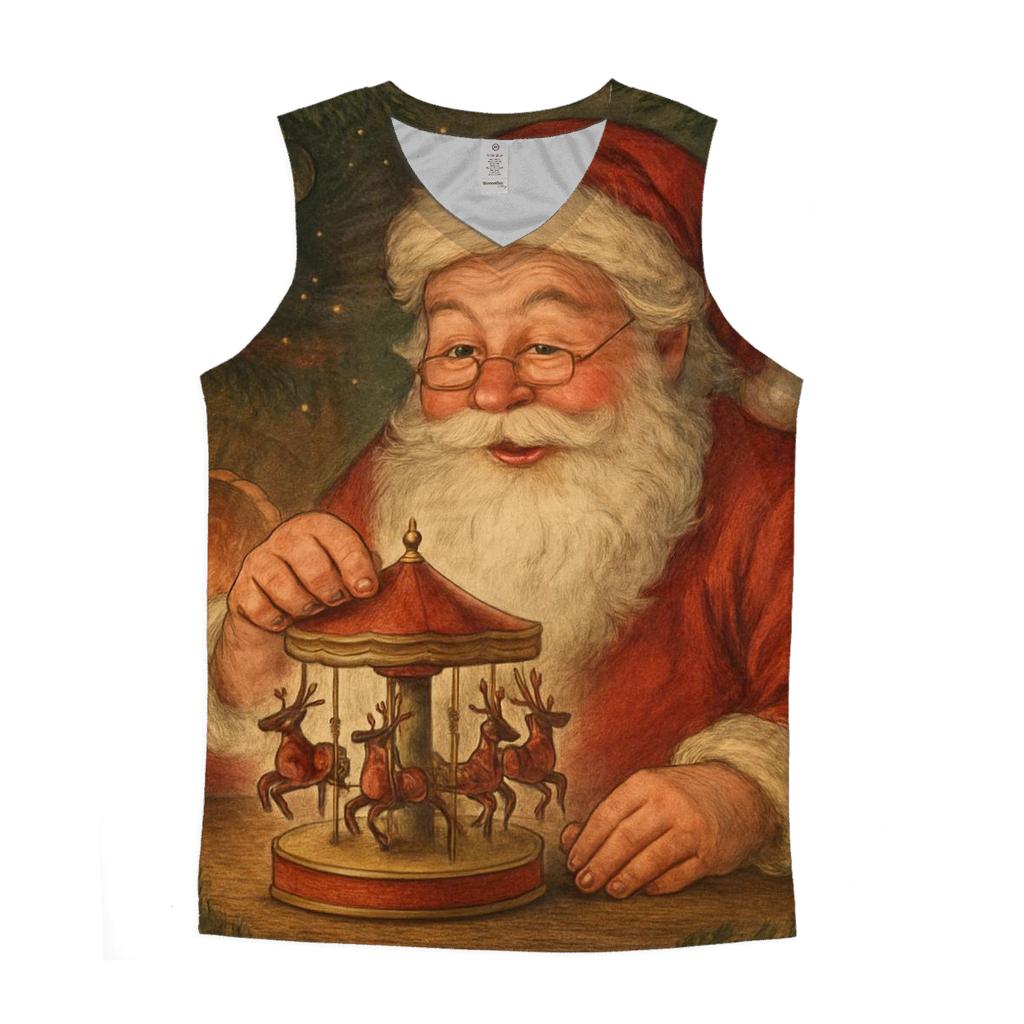 Storybook Workshop Carousel personalized athletic tanks