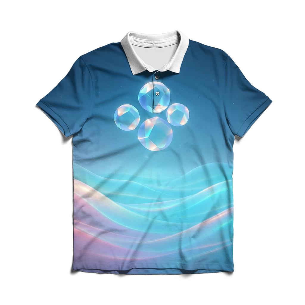 Aurora Glass Dune Reverie stylish collar polo tees