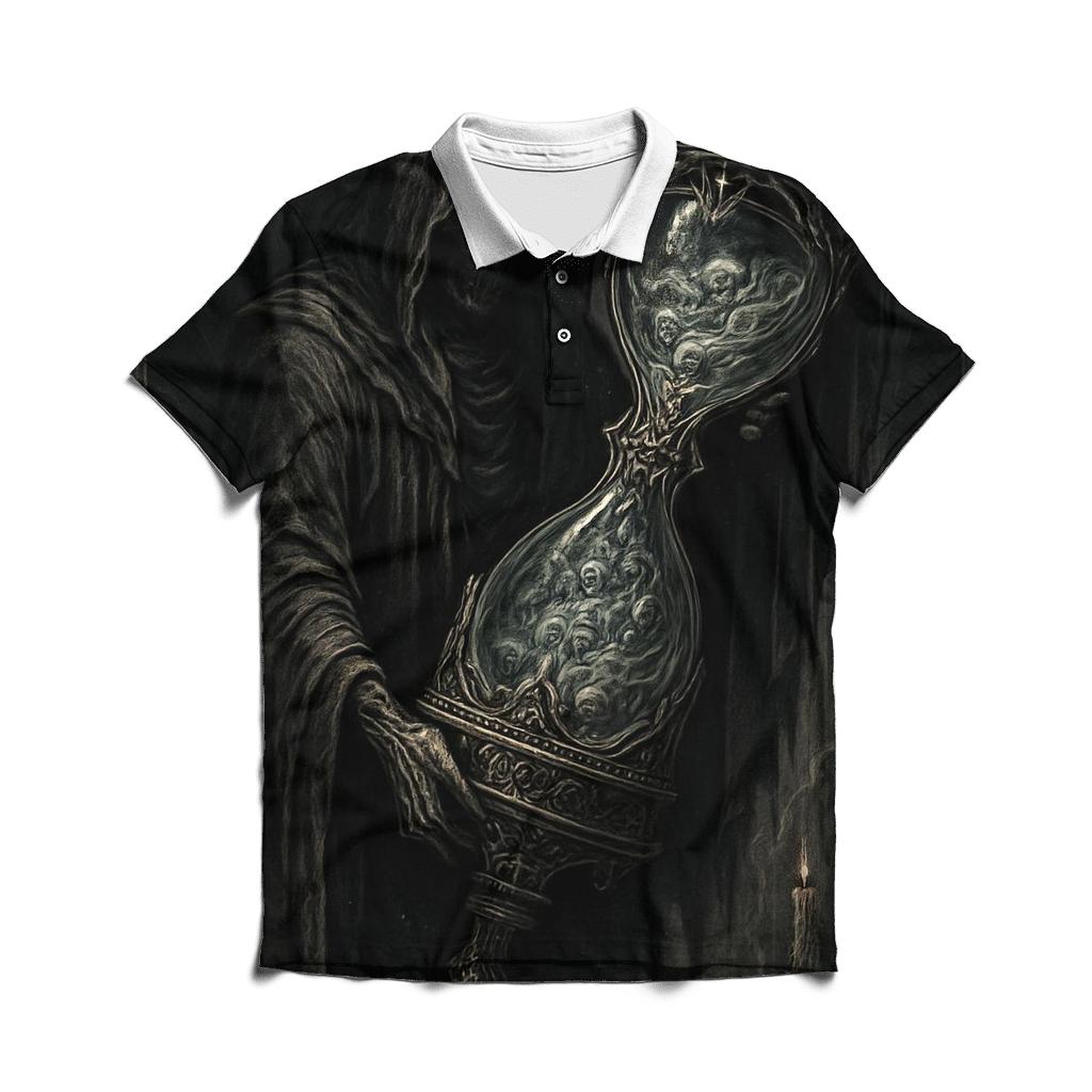 Hourglass Of The Ashen Choir classic pique polos