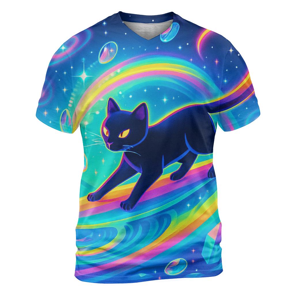 Prism Tide Dreamer Cat personalized full print shirts