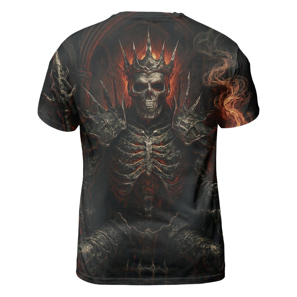 Throne Of The Molten Bone Monarch designer pattern shirts