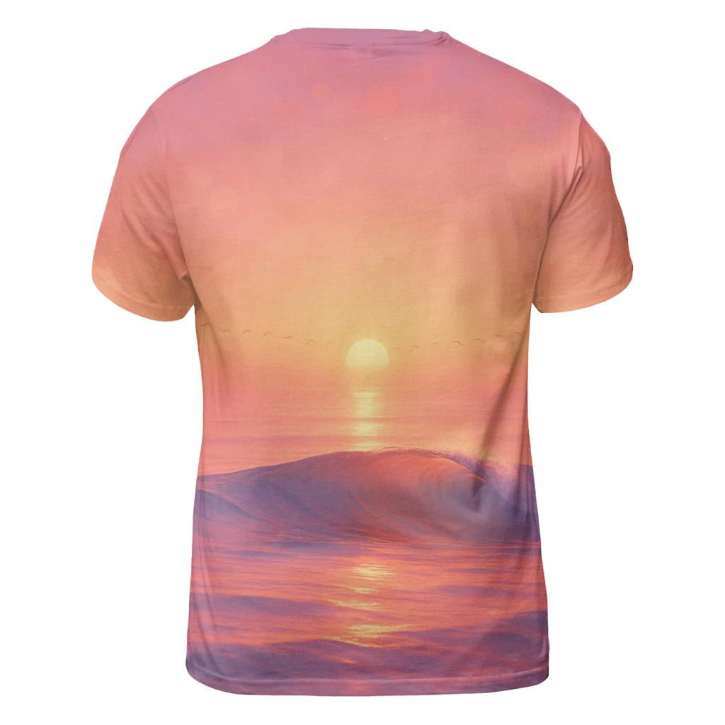 Prism Tide Sundown statement graphic shirts