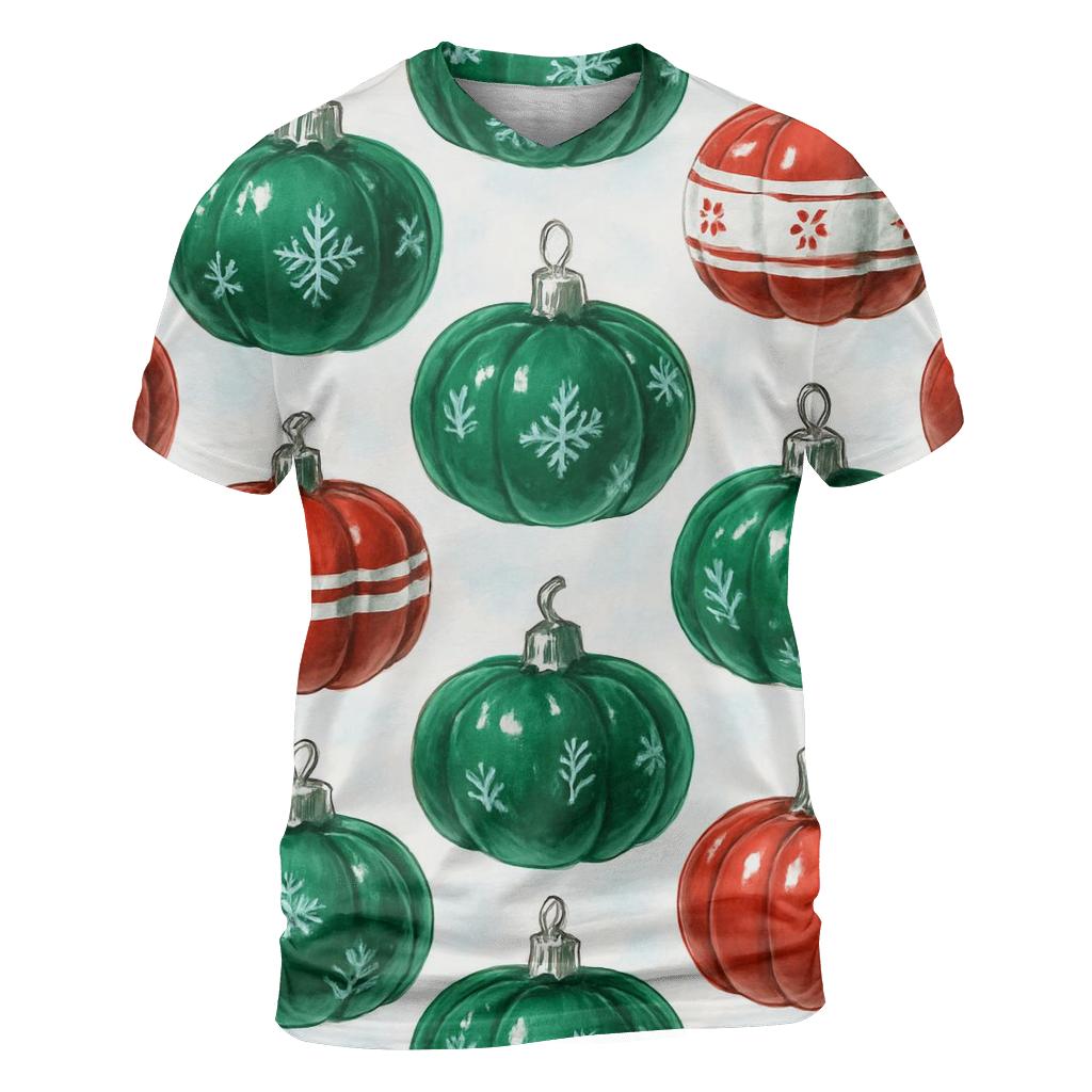 Ornament Pumpkin Grid On White Background trendy printed shirt styles
