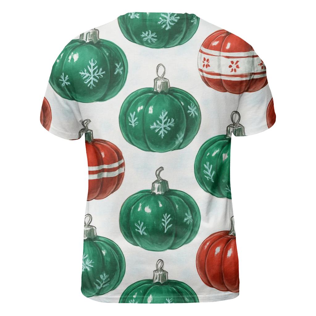 Ornament Pumpkin Grid On White Background trendy printed shirt styles