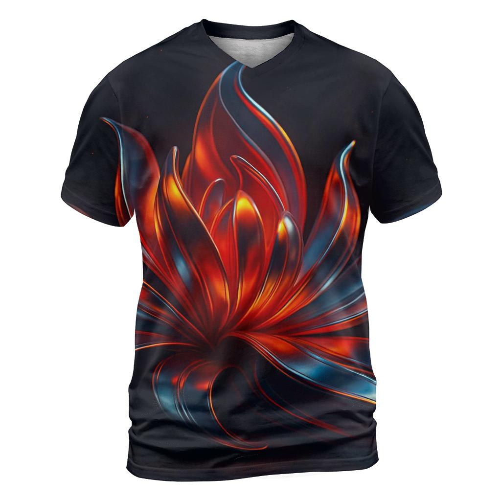 Chrome Tide Bloom trendy printed shirt styles