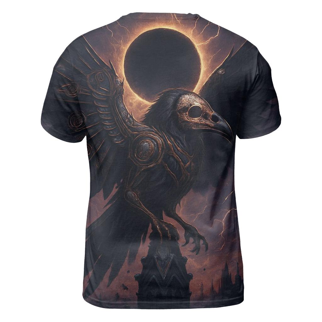 Raven Of The Copper Eclipse trendy printed shirt styles