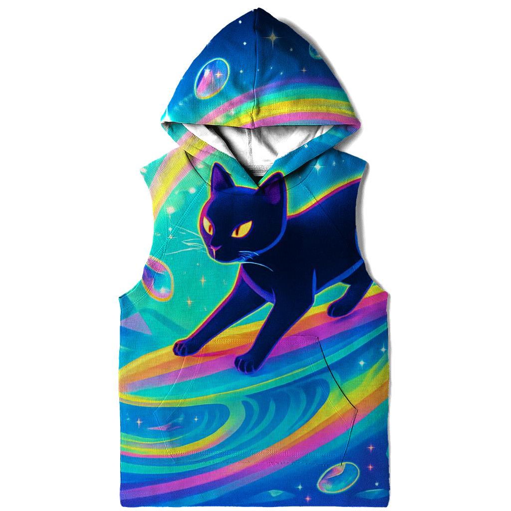 Prism Tide Dreamer Cat premium hoodies