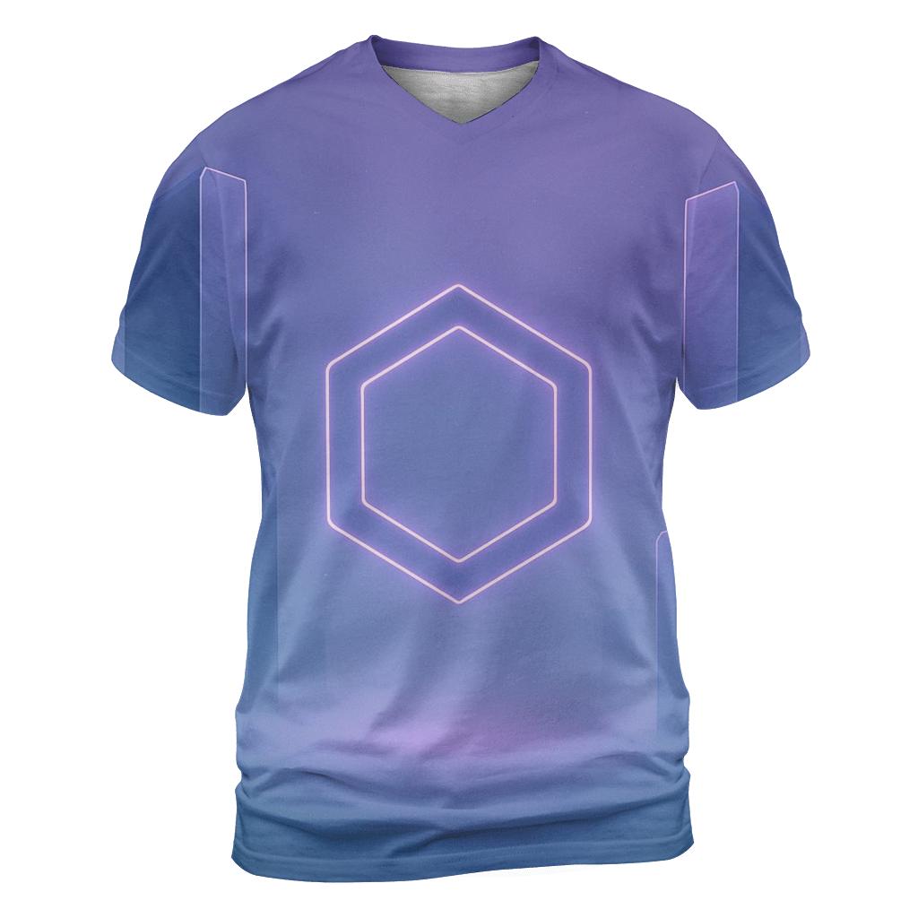 Indigo Mist Geometry Sanctuary trendy printed shirt styles