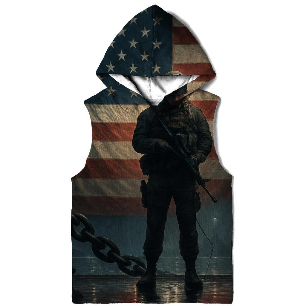 Harbor Vigil Under The Stars And Stripes custom hoodies